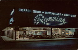 Ronnie's Restaurant Postcard