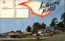 Anderson Motel Postcard