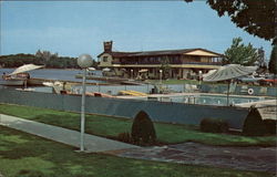 Riveredge Motel & Pancake House Alexandria Bay, NY Postcard Postcard