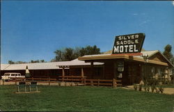 Silver Saddle Motel Smith Center, KS Postcard Postcard