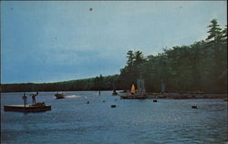 Camp Len-A-Pe for Boys Tafton, PA Postcard Postcard