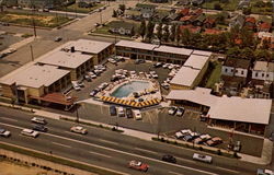 Airport Motor Inn Postcard