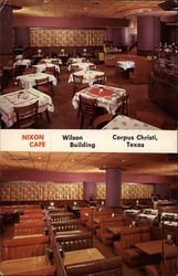 Nixon Cafe, Wilson Building Corpus Christi, TX Postcard Postcard