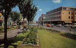 The Parade in Taunton in Somerset Postcard