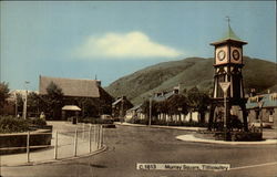 Murray Square Tillicoultry, Scotland Postcard Postcard