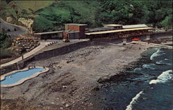 View of Resort and Beach Postcard