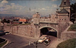 The Kent Gate in Quebec City Canada Misc. Canada Postcard Postcard