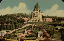 St. Joseph's Shrine Montreal, QC Canada Quebec Postcard Postcard