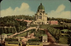 St. Joseph's Shrine Montreal, QC Canada Quebec Postcard Postcard