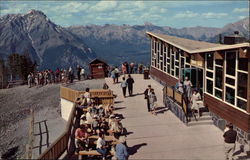 Tea House in The Clouds Postcard