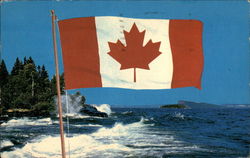 Canada's New Flag Postcard