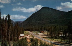 Hope Princeton Highway - Pine Woods Lodge Postcard