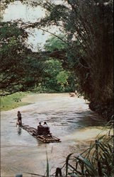 Rafting, A Popular Pastime Postcard