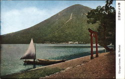 Sailboat on Uta-ga Hama Postcard
