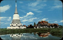 Wat Phra Srimahathat Bangkhen Bangkok, Thailand Southeast Asia Postcard Postcard