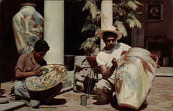 Ceramic Art in Mexico Postcard