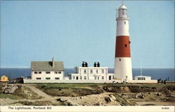 The Lighthouse, Portland Bill, Isle of Portland Easton, England Hampshire Postcard Postcard