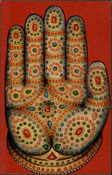 Sri Venkateswara Vairza Hastamu Postcard