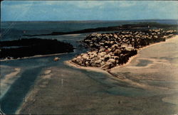 Entrance Tip and Entrance to Harbour, Spanish Wells Postcard