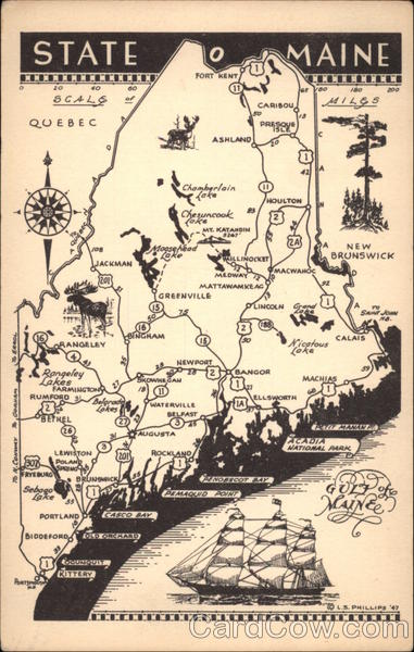 State of Maine Maps
