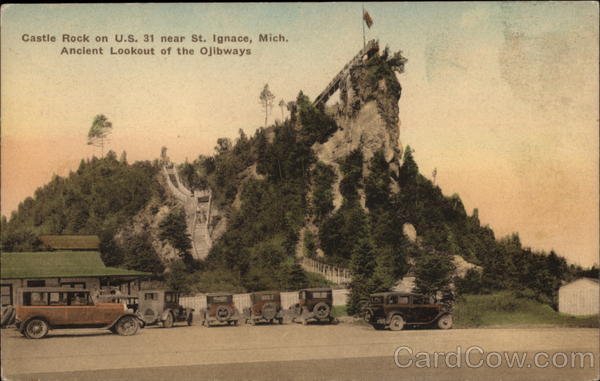 Castle Rock Saint Ignace Michigan