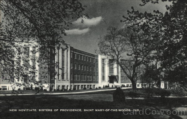 New Novitiate, Sisters of Providence, Saint Mary-of-the-Woods St. Marys Indiana
