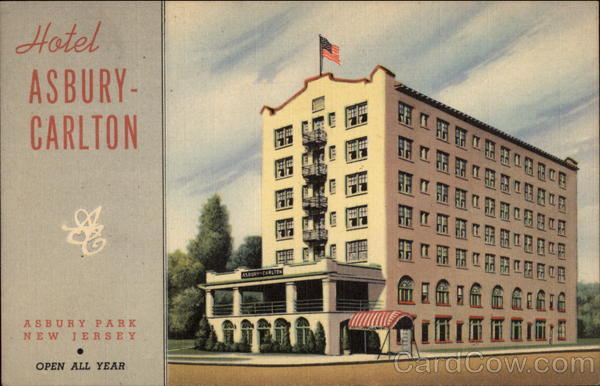 Hotel Asbury-Carlton Asbury Park New Jersey