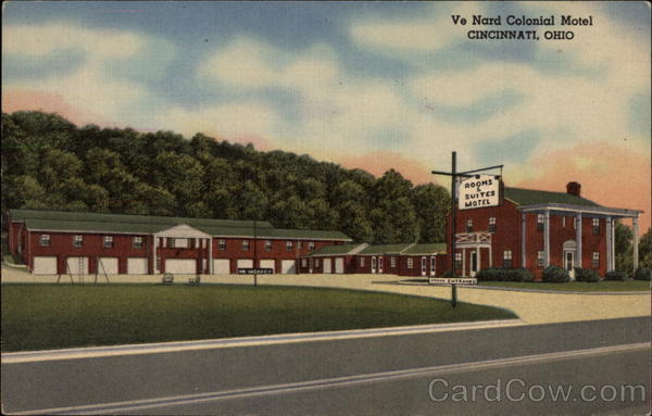 Ve Nard Colonial Motel Cincinnati Ohio