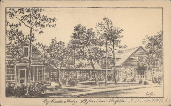 Big Meadows Lodge, Skyline Drive Stanley Virginia