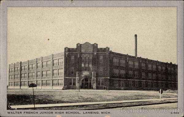 Walter French Junior High School Lansing Michigan