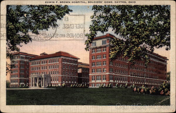 Edwin F. Brown Hospital and Soldiers' Home in Dayton Ohio
