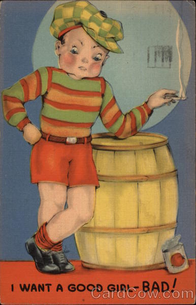 I Want a Good Girl - Bad! Comic, Funny