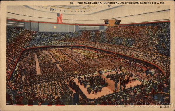 The Main Arena, Municipal Auditorium Kansas City Missouri