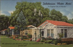 Tallahassee Motor Hotel Postcard