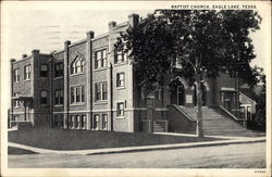 Baptist Church Postcard