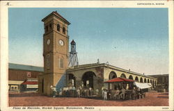 Plaza de Mercado - Market Square Postcard