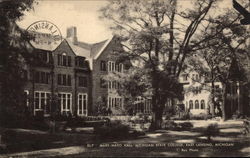 Mary Mayo Hall, Michigan State College Postcard