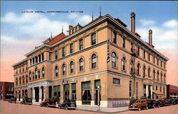 Latham Hotel Hopkinsville, KY Postcard Postcard