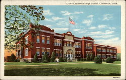 Clarksville High School Postcard