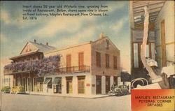 Maylie's Restaurant Postcard