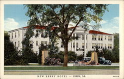 New Perry Hotel Postcard