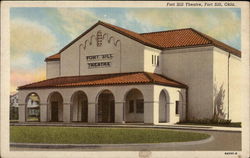 Fort Sill Theatre Postcard