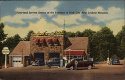 Fairyland Service Station, Rock City Lookout Mountain, GA Postcard Postcard