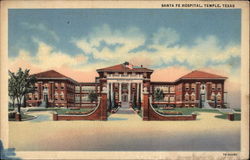 Santa Fe Hospital Postcard