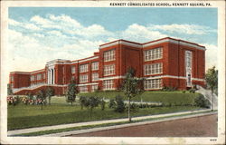 Kennett Consolidated School Kennett Square, PA Postcard Postcard