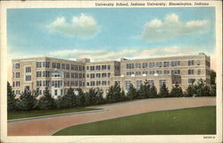 University School, Indiana University Bloomington, IN Postcard Postcard