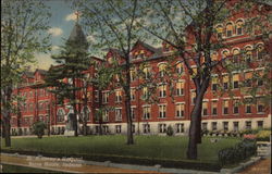 St. Anthony's Hospital Terre Haute, IN Postcard Postcard