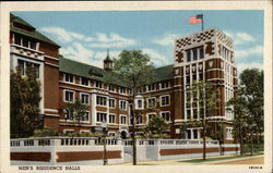 Men's Residence Halls, The Chicago Theological Seminary Postcard