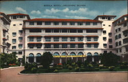 Manila Hotel Philippines Southeast Asia Postcard Postcard