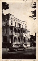 Van Hotel Postcard